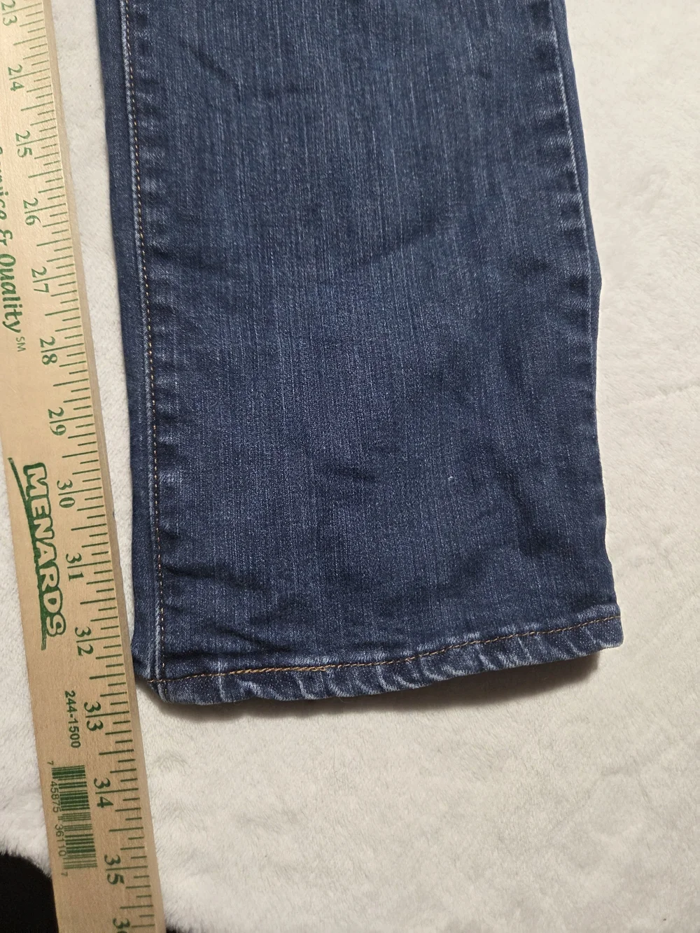 Levi's Men's 505 Regular Fit Jeans Size 10L (30×34) Blue Denim